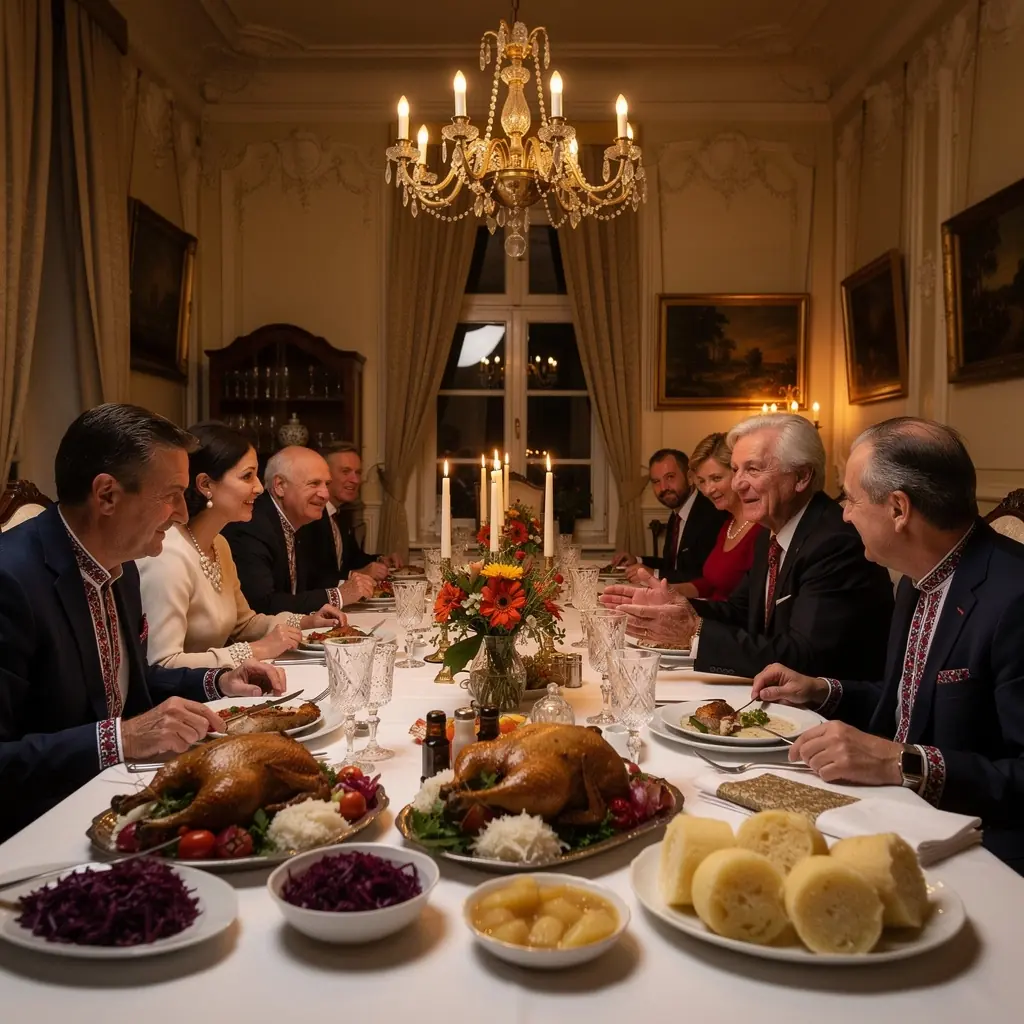 Smažený sýr s tatarskou omáčkou servírovaný na talíři