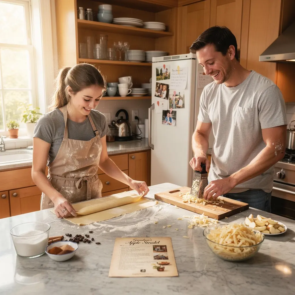 České pirohy plněné bramborami a cibulkou, posypané slaninou