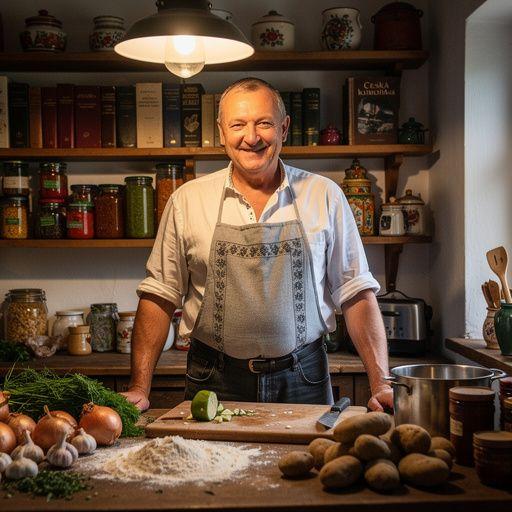 Jablečný koláč s drobenkou a skořicí pečený v tradičním stylu