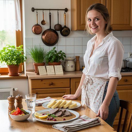 Zelňačka s klobásou a kysaným zelím z českého venkova